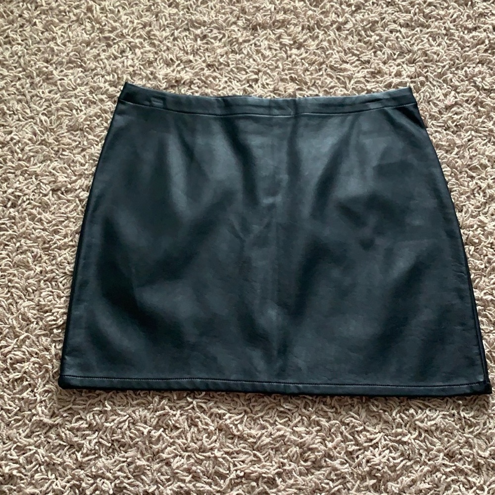 NEVER WORN leather skirt